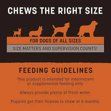 Pumpkin Spice Natural Dog Chews | No Rawhide | Earth Animal