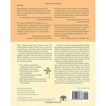 The Organic Medicinal Herb Farmer: The Ultimate Guide to Producing High-Quality Herbs on a Market Sc...