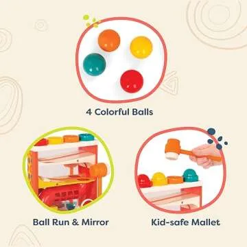 B. toys Pound-a-Ball Pounding Toy for Toddlers