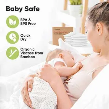 Comfortable Organic Nursing Pads for New Mothers