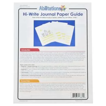 Abilitations Hi-Write Beginner Journal Paper for Kids