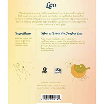 Harney & Sons Zodiac Tea - Leo