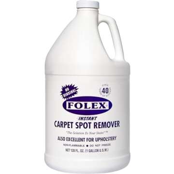 Plexon Microfiber Cloth with Folex Carpet Spot Remover