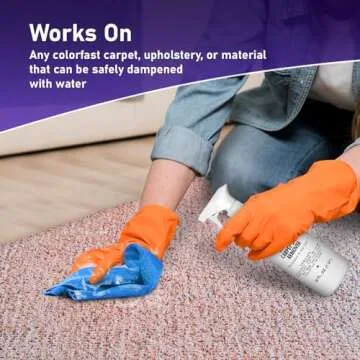 Plexon Microfiber Cloth with Folex Carpet Spot Remover