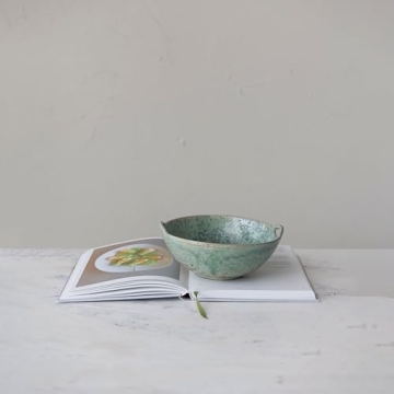 Creative Co-Op Stoneware Berry Bowl for Stylish Serving