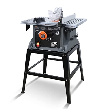 Prostormer 10-Inch Table Saw for Woodworking Enthusiasts