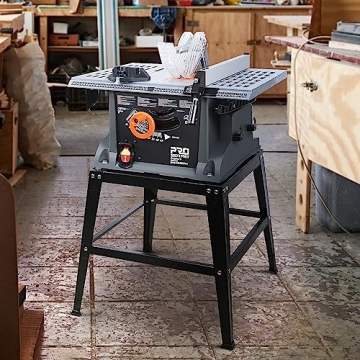 Prostormer 10-Inch Table Saw for Woodworking Enthusiasts