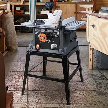 Prostormer 10-Inch Table Saw for Woodworking Enthusiasts
