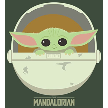 Stylish Star Wars Women's Mandalorian Tank Top in Pine Green