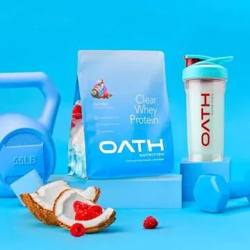 Oath Nutrition - Clear Whey Protein - 18 Servings - Coco Razz