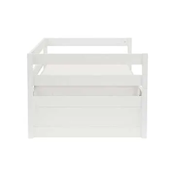 Hillsdale Caspian Wood Twin Daybed with Trundle, White