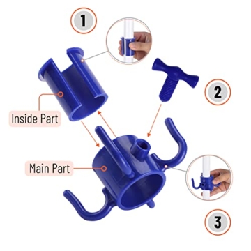 Mr. Pen Beach Umbrella Hooks - Convenient Organizer for Outdoors