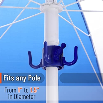 Mr. Pen Beach Umbrella Hooks - Convenient Organizer for Outdoors