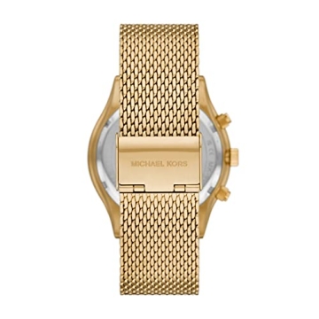 Elegant Michael Kors Gold Slim Runway Quartz Watch