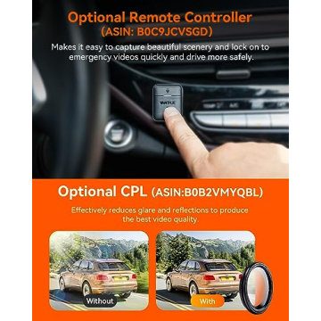 Vantrue N4 Pro - 3 Channel 4K WiFi Dash Cam