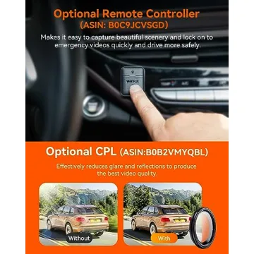 Vantrue N4 Pro - 3 Channel 4K WiFi Dash Cam