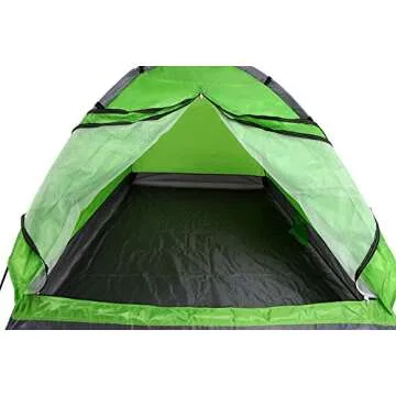 Yodo Upgraded Lightweight 2 Person Camping Backpacking Tent with Carry Bag, Green