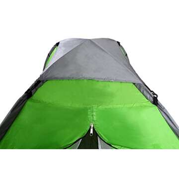 Yodo Upgraded Lightweight 2 Person Camping Backpacking Tent with Carry Bag, Green