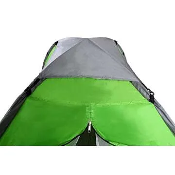 Yodo Upgraded Lightweight 2 Person Camping Backpacking Tent with Carry Bag, Green