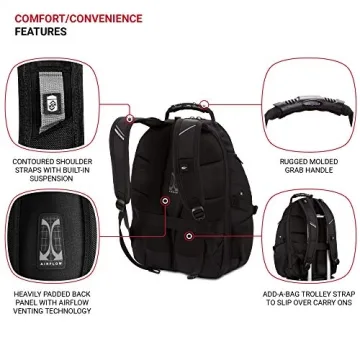 SwissGear 1900 17-Inch Laptop Backpack for Travel