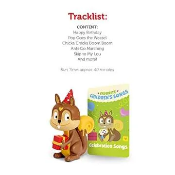 Tonies Celebration Songs Audio Play Character