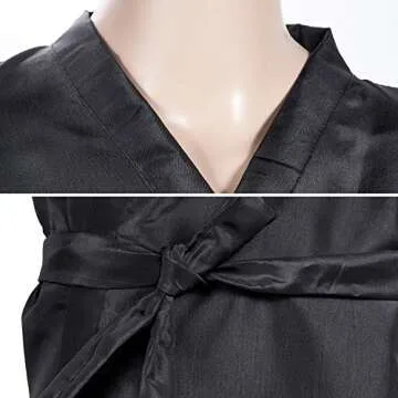 2 Pieces Waterproof Salon Robes for Hairdressing Comfort