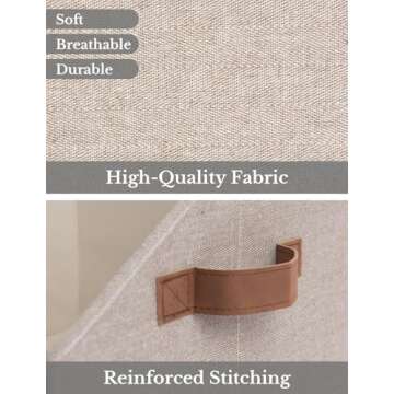 StorageWorks Closet Organizer Bins for Stylish Storage Solutions