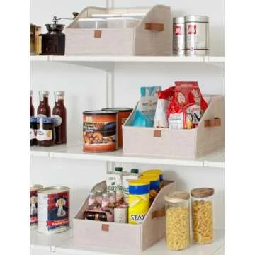 StorageWorks Closet Organizer Bins for Stylish Storage Solutions