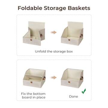 StorageWorks Closet Organizer Bins for Stylish Storage Solutions