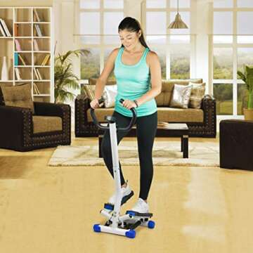 Wagan Pivot Stepper Compact Fitness Step Machine for All Ages