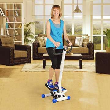 Wagan Pivot Stepper Compact Fitness Step Machine for All Ages