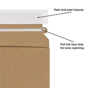 Tape Logic Stayflats Mailers - Durable & Eco-Friendly Packaging