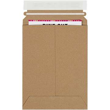 Tape Logic Stayflats Mailers - Durable & Eco-Friendly Packaging