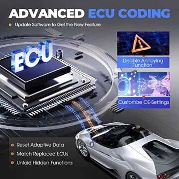 Launch OBD2 Scanner CRP919X, ECU Coding, 2025 Bi-Directional Scan Tool for All Vehicles 35+ Services...