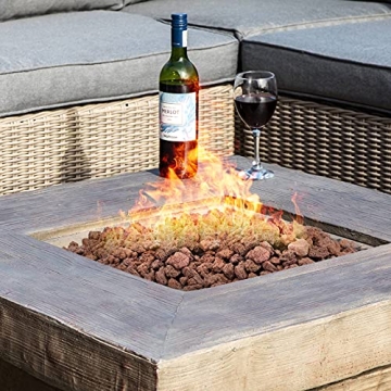 Stanbroil Red Lava Rock Granules for Fireplaces & Fire Pits