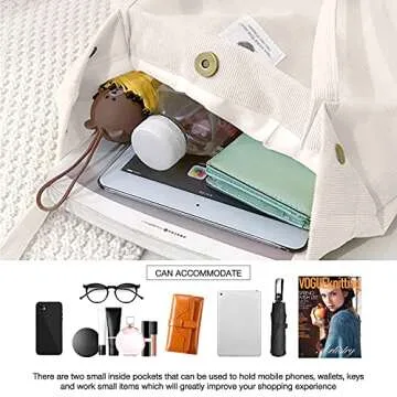 Stylish Cohpoh Women Tote Bag for Everyday Use