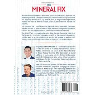 The Mineral Fix: How to Optimize Your Mineral Intake for Energy, Longevity, Immunity, Sleep and More
