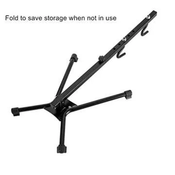 DADA NANA Indoor Bike Storage Rack Floor Parking Stand Foldable Bicycle Repair Rack Universal for Road and Mountain Bike Maintenance Home Garage Bicycle Shop Displaying Stand