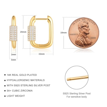 Trendy 14K Gold Hoop Earrings for Every Occasion