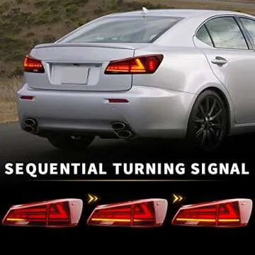 Archaic LED Tail Lights for LEXUS IS Series 2006-2012