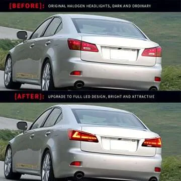 Archaic LED Tail Lights for LEXUS IS Series 2006-2012