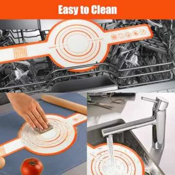 LYHLYA Silicone Baking Mat - Safe Bread Sling for Dutch Ovens