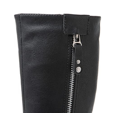 Stylish Comfortable BLACK Knee High Boots for Women