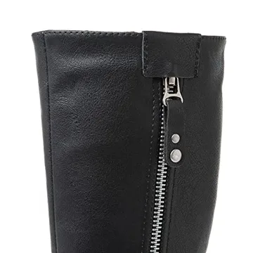 Stylish Comfortable BLACK Knee High Boots for Women