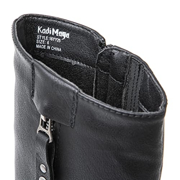 Stylish Comfortable BLACK Knee High Boots for Women