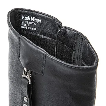 Stylish Comfortable BLACK Knee High Boots for Women