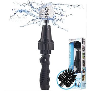 Brush Hero Wheel Brush - Auto Cleaning Kit for Cars, Bikes and Grills