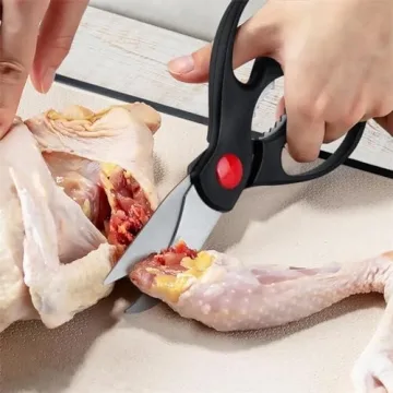 QtoiKce Kitchen Shears Set - 3 Pack Utility Scissors