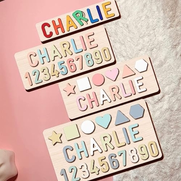 Personalized Name Puzzle for Kids | 1-3 Years Educational Toy