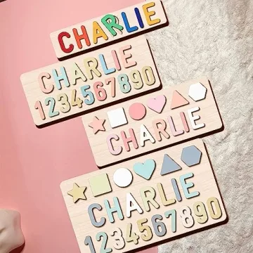 Personalized Name Puzzle for Kids | 1-3 Years Educational Toy